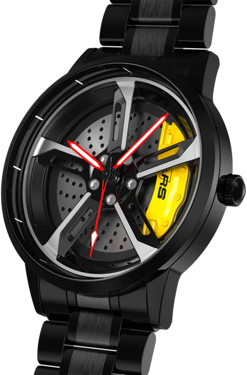 RS-Chrono-Vorsprung-RS7-Yellow-Metal-Strap-Side